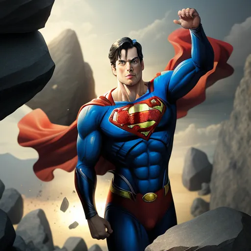 "The word 'effortlessly' means something done with ease, much like how Superman accomplishes tasks effortlessly